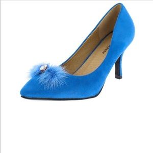 Aubree 22 Pom pom pointed toe pump heel  shoes